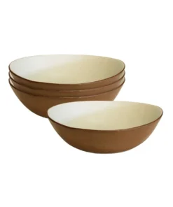 New 😉 Salt&Pepper NOMAD Soup Bowl - 20cm - Natural - Set of 4 ✨