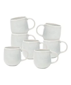 Budget ✔️ Salt&Pepper NAOKO Mug - 380ml - Ice - Set of 6 🥰