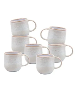 Brand new ❤️ Salt&Pepper NAOKO Mug - 380ml - Dusk - Set of 6 ✔️