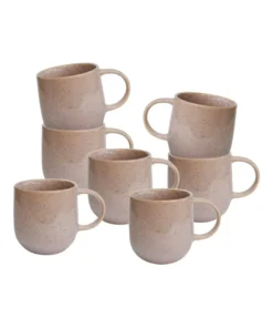 Deals π Salt&Pepper NAOKO Mug - 380ml - Sherbet - Set of 6 π