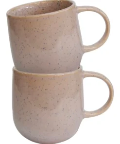 Deals 👏 Salt&Pepper NAOKO Mug - 380ml - Sherbet - Set of 6 🎁 -Dining Sales Store 779176990 3 720x928