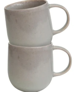 Budget 🎁 Salt&Pepper NAOKO Mug - 380ml - Frost - Set of 6 ⌛ -Dining Sales Store 779177440 3 720x928