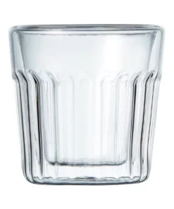 Best Pirce 🎉 Salt&Pepper Brew Crinkle Glass Espresso Cup Set of 8 🔔