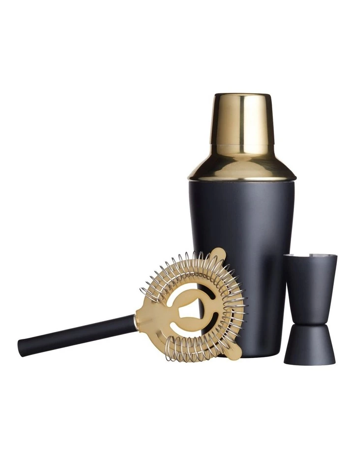 New ✔️ BarCraft 500ml 3pc Gift Boxed Cocktail Set Silver ✨ 1 New ✔️ BarCraft 500ml 3pc Gift Boxed Cocktail Set Silver ✨