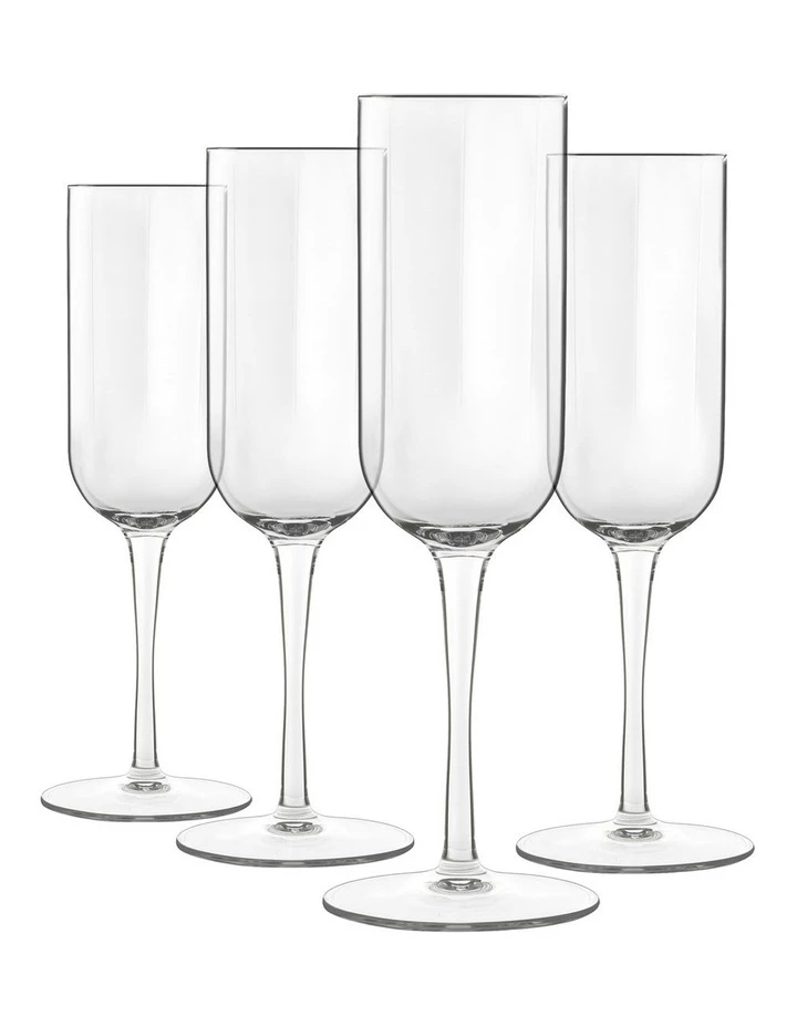 Hot Sale โจ Luigi Bormioli Jazz 4pc Champagne Flute Set ๐ 3 Hot Sale โจ Luigi Bormioli Jazz 4pc Champagne Flute Set ๐ - Image 3