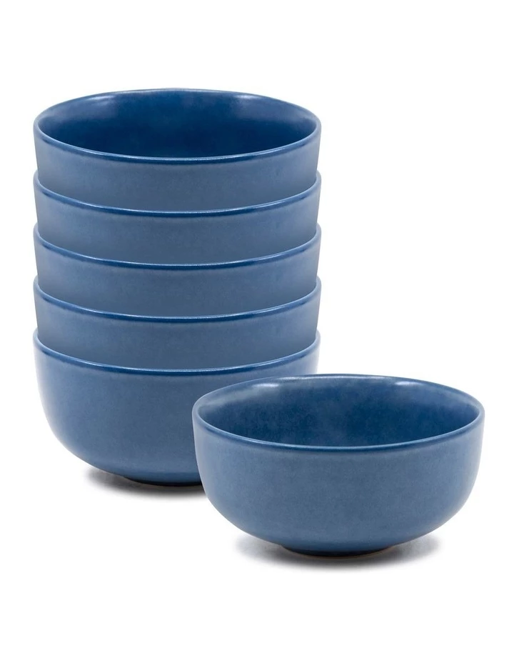 Outlet π₯ Salt&Pepper Hue Rice Bowl 12cm - Blue - Set of 6 β 1 Outlet π₯ Salt&Pepper Hue Rice Bowl 12cm - Blue - Set of 6 β