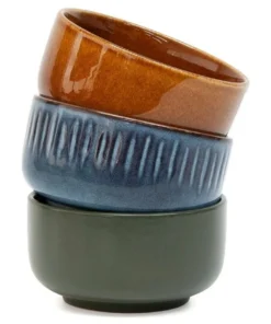 Cheap 🎉 Salt&Pepper Osaka 3 Piece 10x5cm Bowl Set Natural ✨