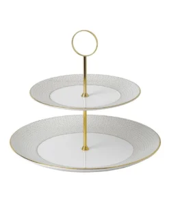 Best Pirce 👏 Wedgwood Arris Cake Stand 2 Tier 😍