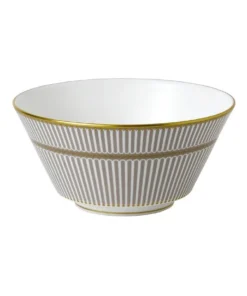 Cheapest 👏 Wedgwood Anthemion 15cm Cereal Bowl Grey ✔️