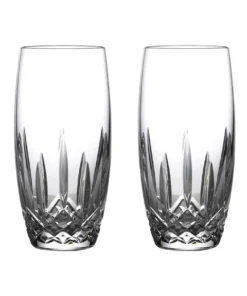 Outlet 😉 Waterford Lismore Classic Nouveau Beer Glass Pair ✔️