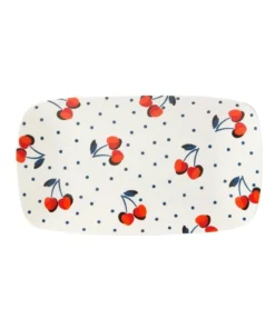 Coupon 😍 Kate spade new york Vintage Cherry Dot Hors D'Oeuvres Tray ⌛
