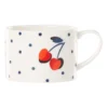 Brand new 🔔 Kate spade new york Vintage Cherry Dot Weekend Mug 380ml ⌛