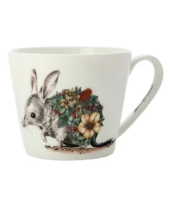 Best Sale 😉 Maxwell & Williams Marini Ferlazzo Australian Families Squat Bilby 450ml Mug Gift Boxed White ✨