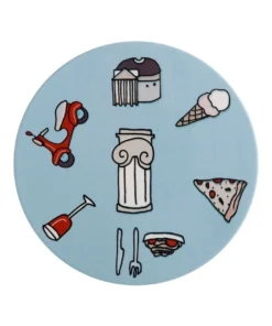 Flash Sale ⌛ Maxwell & Williams Megan McKean Cities Ceramic 10.5cm Rome Round Coaster 🧨