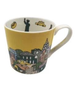 Best Pirce ❤️ Maxwell & Williams Megan McKean Cities New York 430ml Mug Gift Boxed Yellow 👏 -Dining Sales Store 789630760 3 720x928