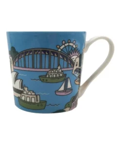 Promo β Maxwell & Williams Megan McKean Cities Sydney 430ml Mug Gift Boxed Blue β€οΈ