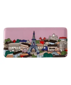 Discount π Maxwell & Williams Cities 25x12cm Paris Rectangle Plate Gift Boxed Pink β