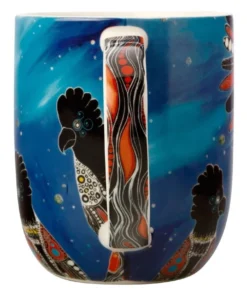 Coupon ✔️ Maxwell & Williams Melanie Hava Jugaig Bana Wabu Black Cockatoos 440ml Mug Gift Boxed Blue ❤️ -Dining Sales Store 789632830 2 720x928