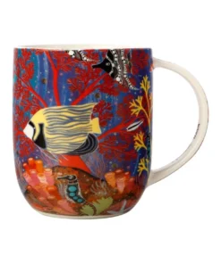 Outlet π Maxwell & Williams Melanie Hava Jugaig-Bana Wabu Reef Wonderland 440ml Mug Gift Boxed Blue π₯°