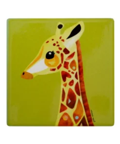 Coupon ⭐ Maxwell & Williams Pete Cromer Wildlife Ceramic 9.5cm Giraffe Square Coaster 😉