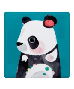 Outlet 😍 Maxwell & Williams Pete Cromer Wildlife Ceramic 9.5cm Panda Square Coaster ⭐