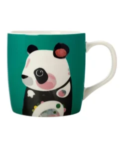 Deals 🤩 Maxwell & Williams Pete Cromer Wildlife 375ml Panda Mug Gift Boxed Dark Green ✨