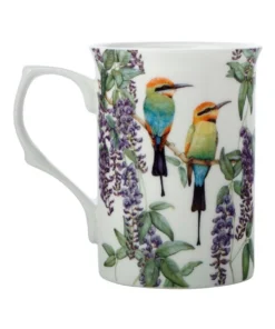Deals ⌛ Maxwell & Williams Botanic Gardens Victoria Garden Friends 300ml Rainbow Bee-eater Mug Gift Boxed White 🔥 -Dining Sales Store 790396570 2 720x928