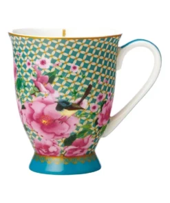 Promo ⌛ Maxwell & Williams Teas & C's Silk Road 300ml Footed Mug Gift Boxed Aqua ✨