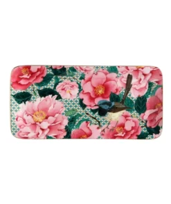 Outlet โ๏ธ Maxwell & Williams Teas & C's Silk Road 25x12cm Rectangle Platter Gift Boxed Aqua ๐