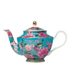 Budget ✨ Maxwell & Williams Teas & C's Silk Road 1L Teapot Tea for One with Infuser Aqua ✔️