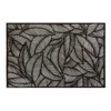 Hot Sale ⌛ Maxwell & Williams Table Accents 45x30cm Leaf Cut-Out Placemat Black ✔️