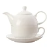 Promo 👏 Maxwell & Williams Basics 425ml Teapot Tea for One White 💯