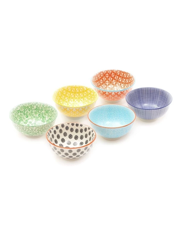 Promo β¨ Cooper & Co Set of 6 Ceramic Viola 12cm Bowls Small π― 4 Promo β¨ Cooper & Co Set of 6 Ceramic Viola 12cm Bowls Small π― - Image 4