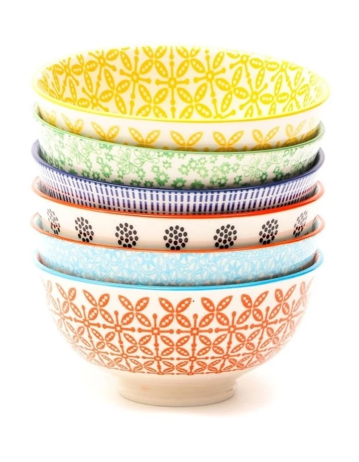 Promo β¨ Cooper & Co Set of 6 Ceramic Viola 12cm Bowls Small π― 5 Promo β¨ Cooper & Co Set of 6 Ceramic Viola 12cm Bowls Small π― - Image 5