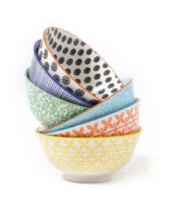 Best Pirce ๐ Cooper & Co Set of 6 Ceramic Viola 15cm Bowls Large โญ