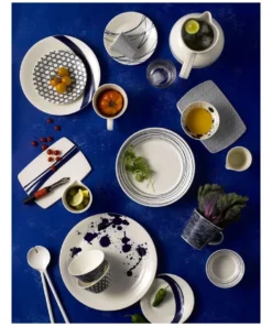 Brand new ✨ Royal Doulton Pacific 16cm Set of 6 Mixed Plates White/Blue 🛒 -Dining Sales Store 797695840 3 720x928