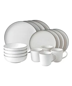 New โค๏ธ Royal Doulton Gordon Ramsay Bread Street 16pc Set White ๐ฅ