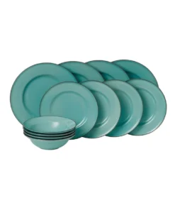 Wholesale ⭐ Royal Doulton Gordon Ramsay Union Street Cafe 12pc Dining Set Blue ❤️