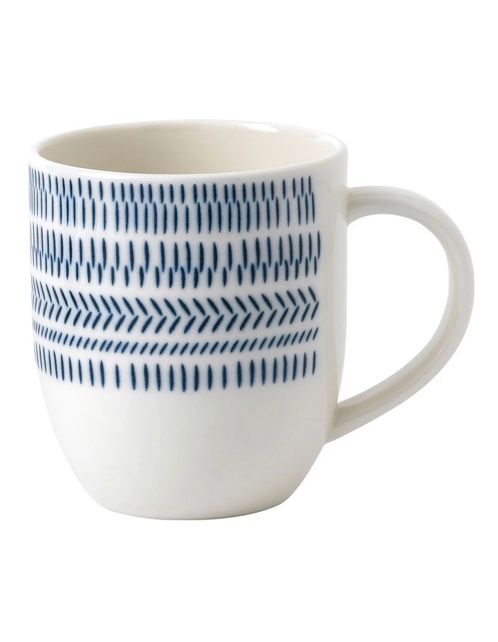 New ๐งจ Royal Doulton Ellen DeGeneres Dark Blue Chevron 430ml Mug White/Dark Blue ๐คฉ 1 New ๐งจ Royal Doulton Ellen DeGeneres Dark Blue Chevron 430ml Mug White/Dark Blue ๐คฉ