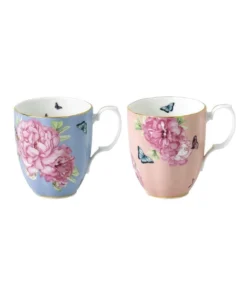 Outlet ⌛ Royal Albert Miranda Kerr Friendship Set of 2 Mugs 🛒