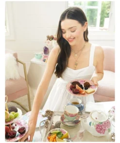Hot Sale 🤩 Royal Albert Miranda Kerr Friendship 20cm Set of 4 Plate 👏 -Dining Sales Store 798689170 2 720x928