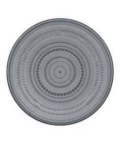 Buy 😀 IITTALA Kastehelmi 31.5cm Plate Dark Grey 🤩
