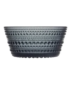 New ⌛ IITTALA Kastehelmi 230ml Bowl Dark Grey 😀