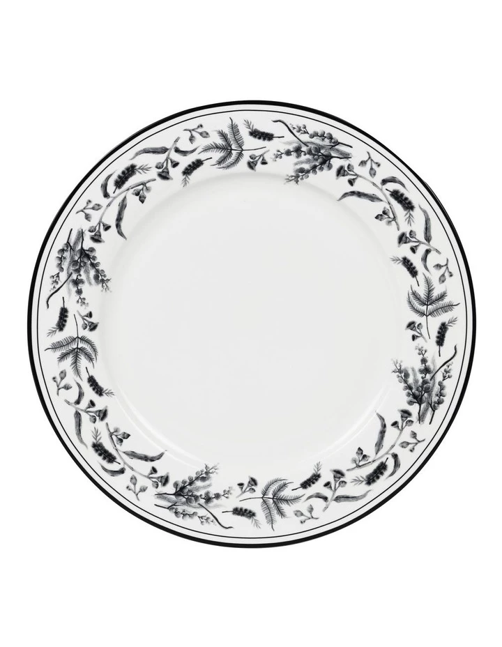 Buy ❤️ Robert Gordon Matilda 27cm Bone China Plate White/Black Decal ✨ 1 Buy ❤️ Robert Gordon Matilda 27cm Bone China Plate White/Black Decal ✨