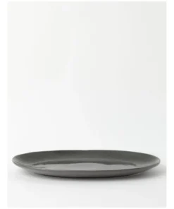 Outlet ๐ Australian House & Garden Esperance 34.5x24.5cm Oval Platter Charcoal ๐ฅ