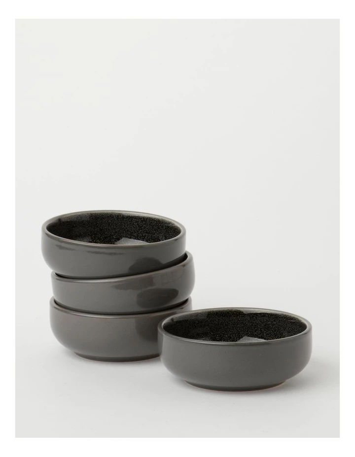 Promo ❤️ Australian House & Garden Esperance Tapas 11cm Set of 4 Bowls Charcoal ⭐ 1 Promo ❤️ Australian House & Garden Esperance Tapas 11cm Set of 4 Bowls Charcoal ⭐