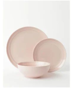 Wholesale ⭐ Heritage Avenue 12pc Dinner Set Pink ⭐