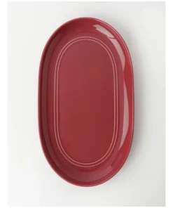 Flash Sale 🧨 Heritage Avenue Oval Platter Red 🔔