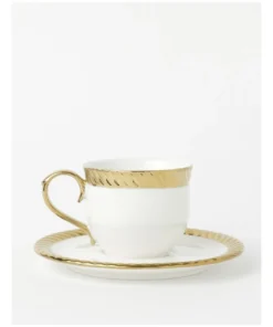 Flash Sale 🔔 Heritage Gold Rope Cup & Saucer ❤️ -Dining Sales Store 799335460 1 720x928