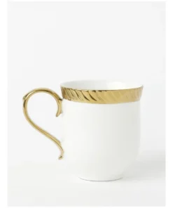Best reviews of ⌛ Heritage Gold Rope Mug White/Gold 💯 -Dining Sales Store 799335640 1 720x928